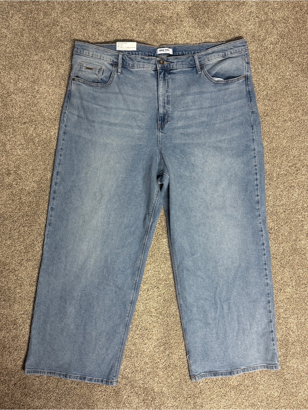 Nine West High Rise Wide Leg Jean Women’s Size 22W NWT